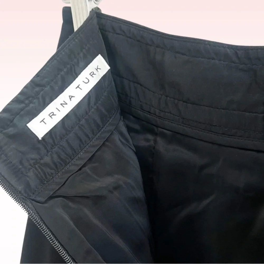 TRINA TURK Black Pencil Skirt (Sz S)